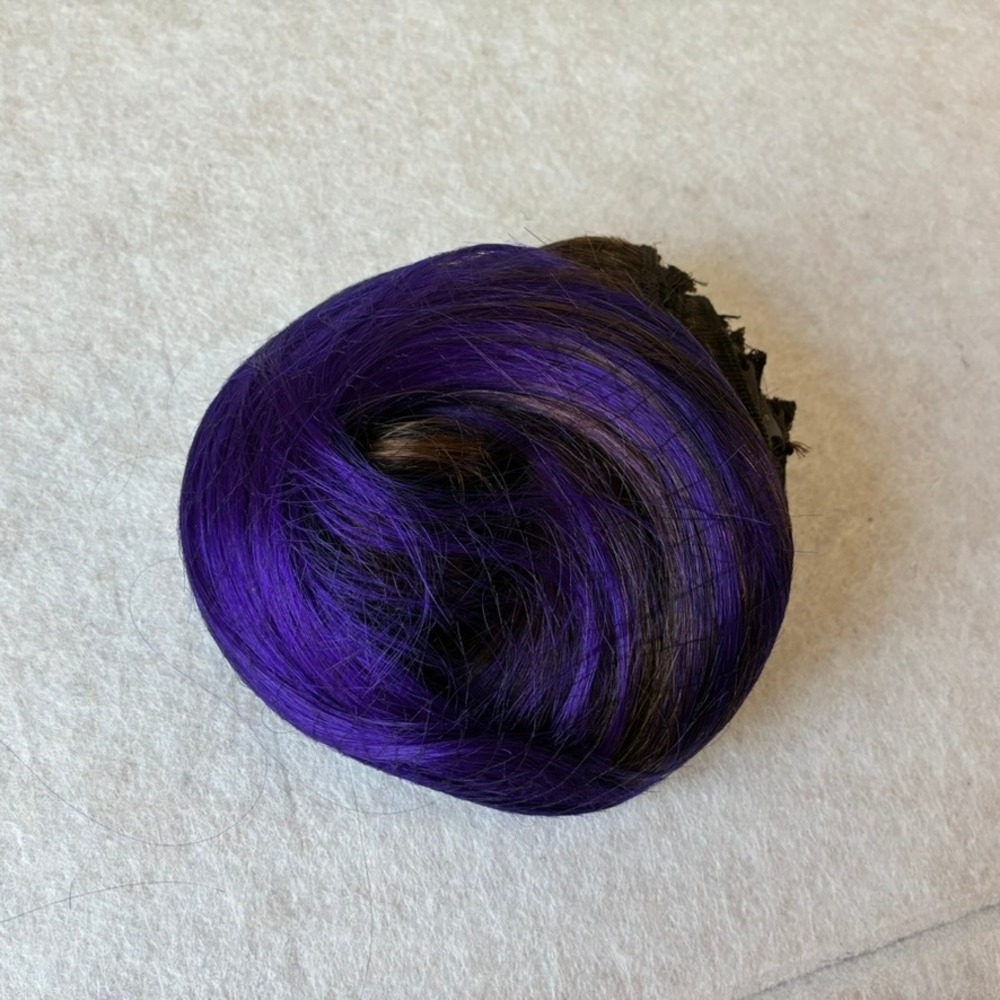 BELLAMI Classic Lace Clip In Chocolate Brown/Violet Ombre 22" 9 Wefts 160g NEW - Picture 5 of 5